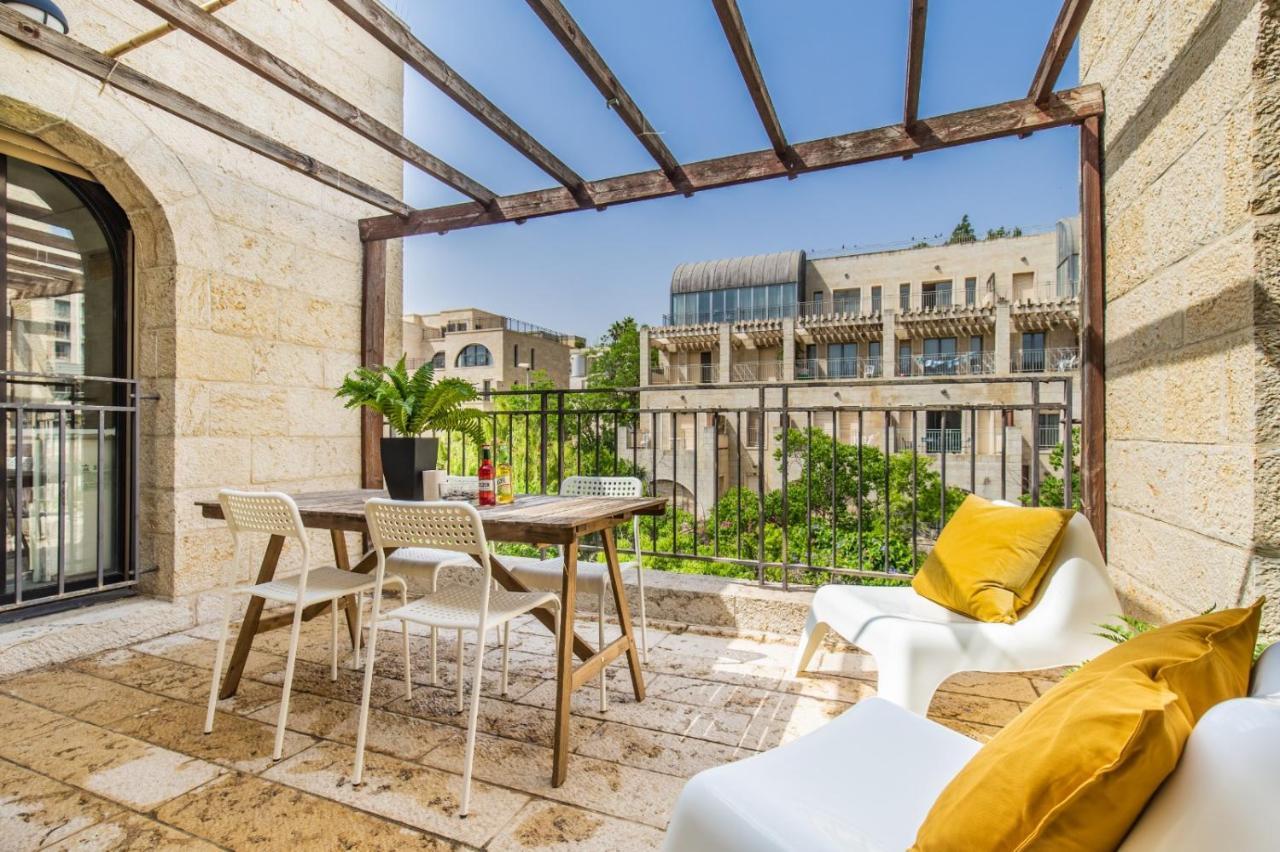 ✦Luxury 2 Bdr David'S Village Apartment ✦ Mamilla Ierusalim Exterior foto